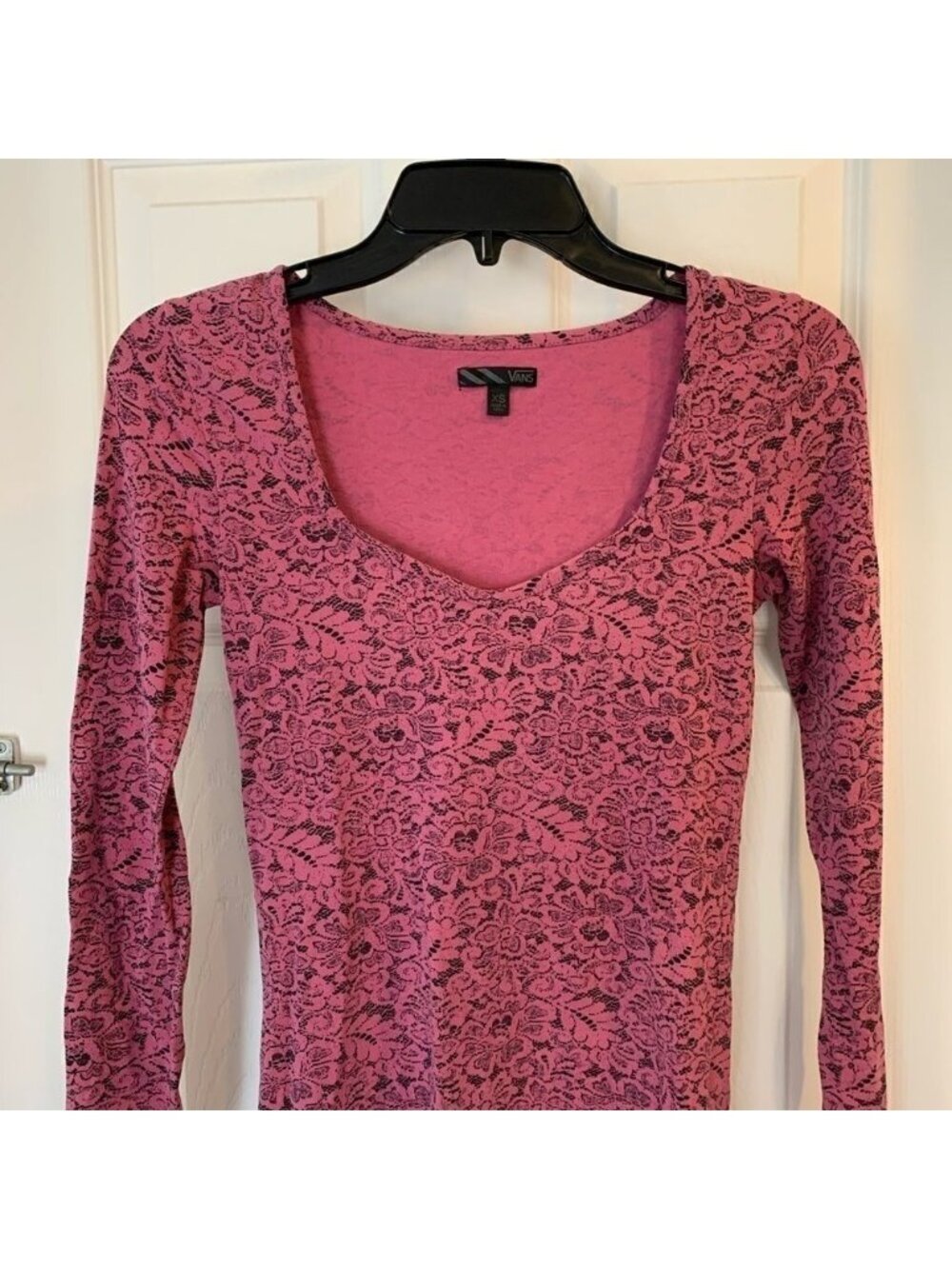 Long Sleeve Fitted Top - Picture 3 of 4